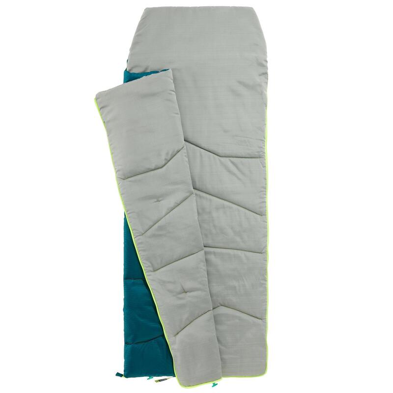 Schlafsack Kinder 10 °C Camping - MH100 blau