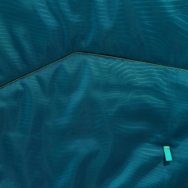 Sacco a pelo campeggio bambino MH100 blu | 10°C