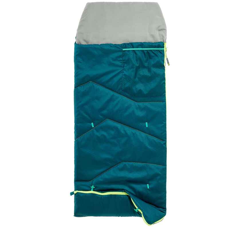 SLEEPING BAG PARA NIÑOS MH100 10 °C AZUL Decathlon