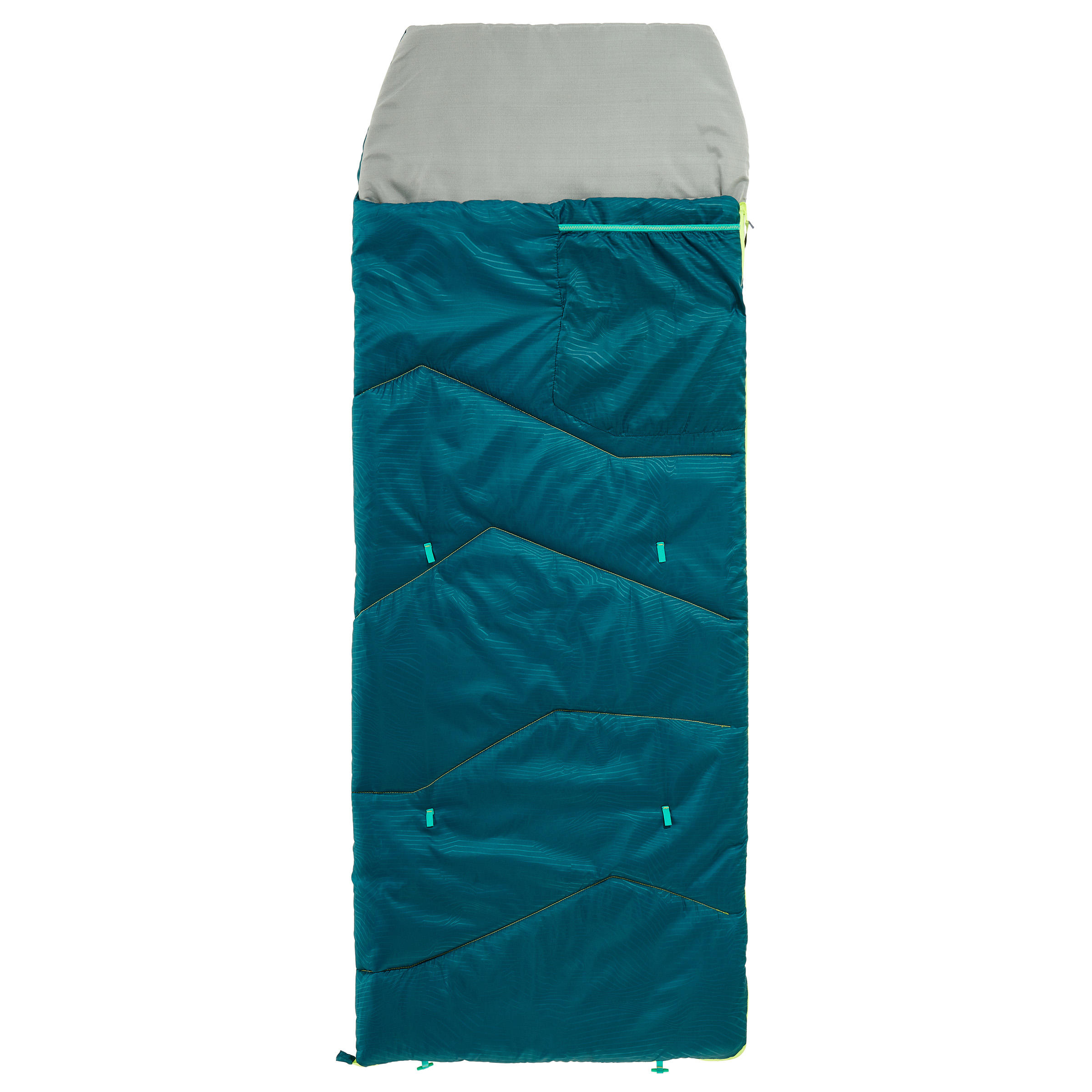 Kids Sleeping Bag MH100 10°C - Blue