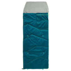 KIDS SLEEPING BAG MH100 10°C - BLUE