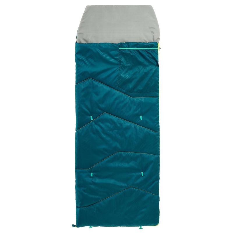 Schlafsack Kinder 10 °C Camping - MH100 blau