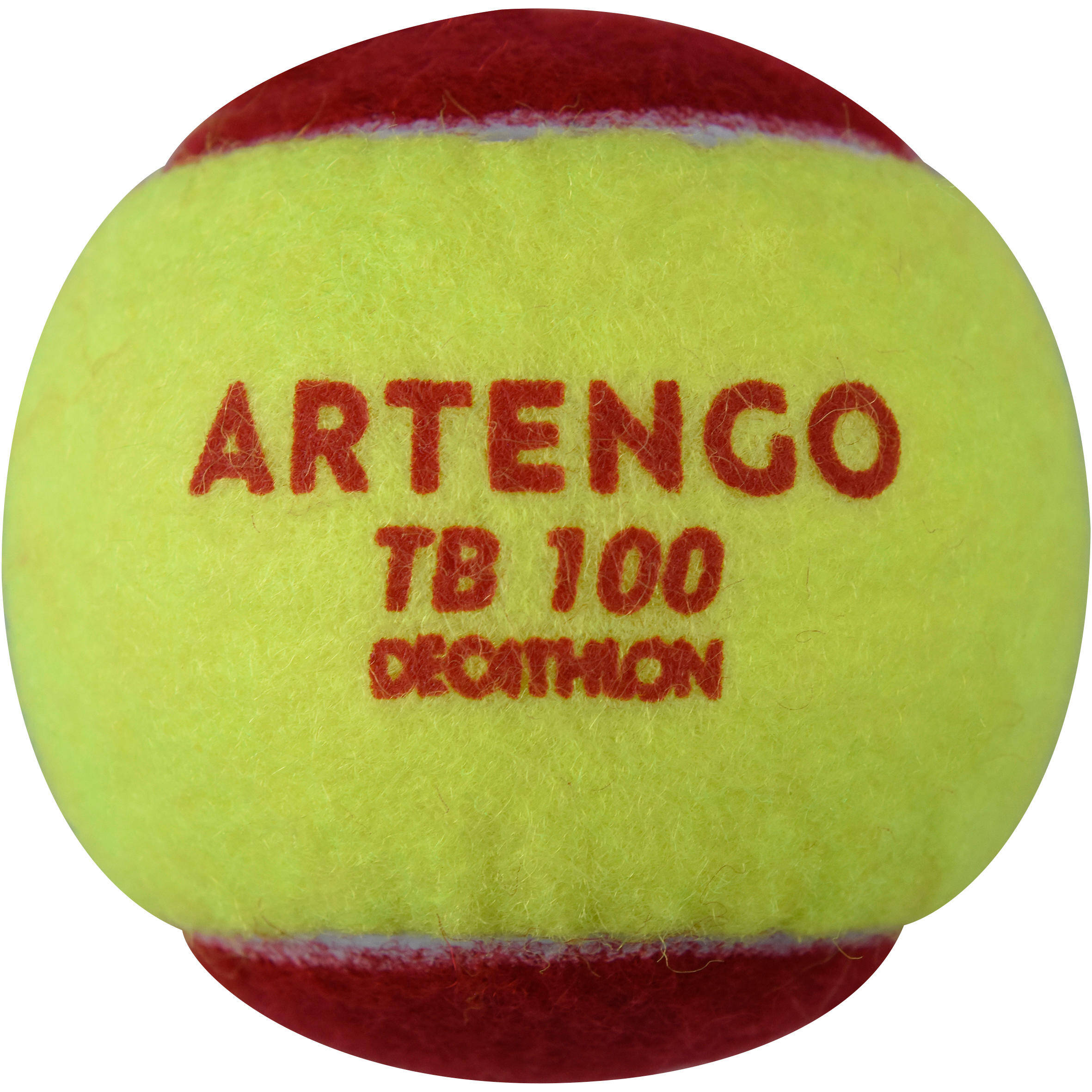 Tennis Ball TB100 (Pack of 3) - Red -  2