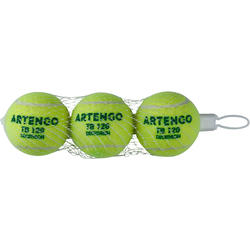 BALLE TENNIS TB 120 POINT VERT X3