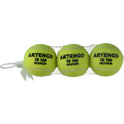 BALLE DE TENNIS TB 160 X3