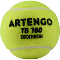 Pelota de tenis Artengo TB160 x3