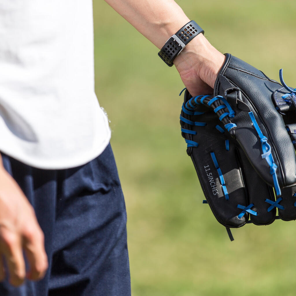 Baseball glove right-hand throw adult -  BA150 blue