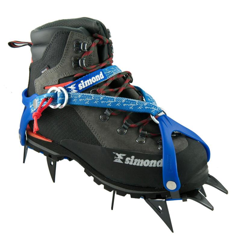 CRAMPONS d'alpinisme 10 pointes - CAIMAN 2 LANIERES