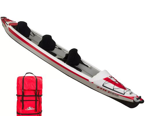 CANOE KAYAK GONFLABLE YAKKAIR FULL HAUTE PRESSION 3 PLACES