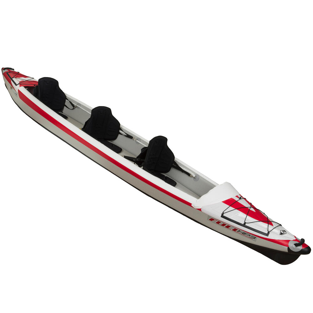 CANOE KAYAK GONFLABLE YAKKAIR FULL HAUTE PRESSION 3 PLACES