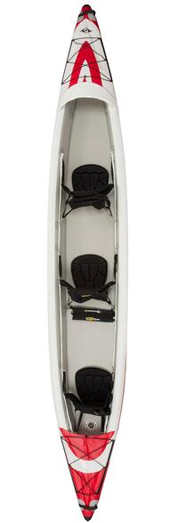 YAKKAIR FULL HIGH PRESSURE 3-PERSON INFLATABLE KAYAK YAKKAIR FULL HIGH PRESSURE 3-PERSON INFLATABLE KAYAK