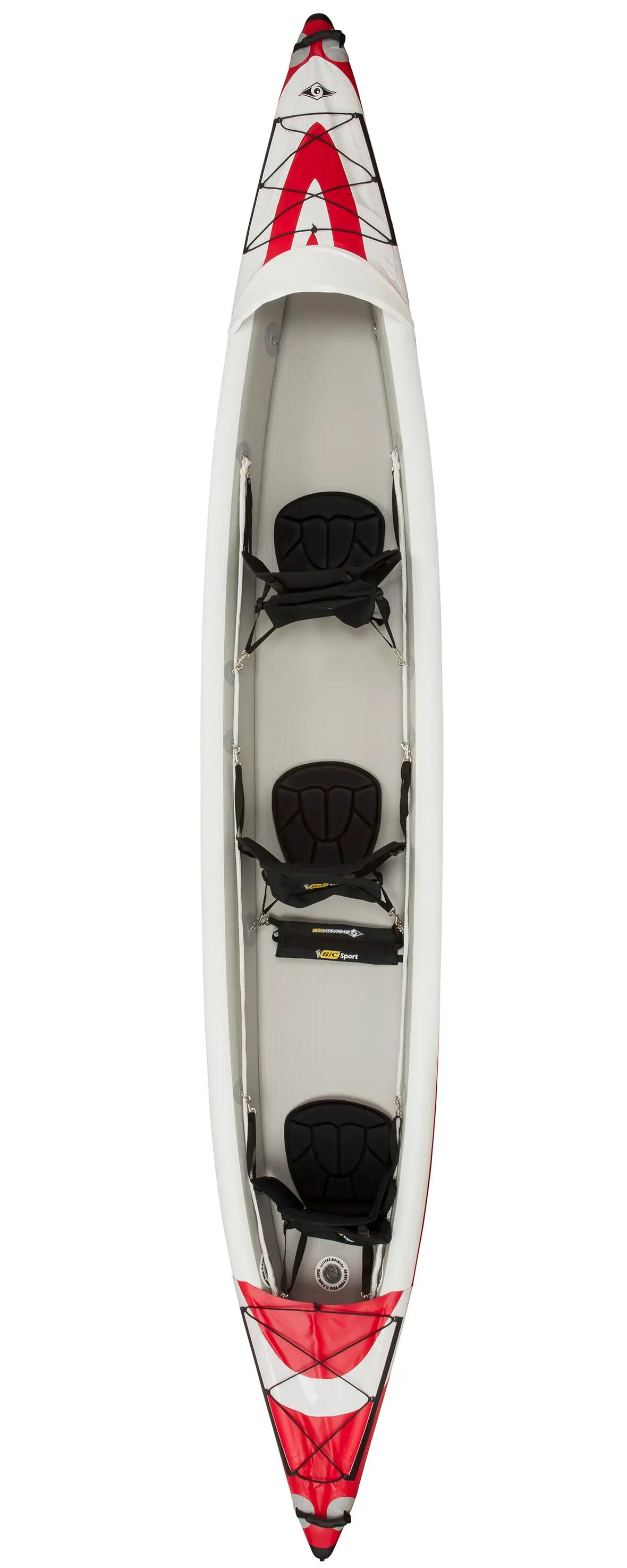 CANOA KAYAK GONFIABILE YAKKAIR FULL ALTA PRESSIONE 3 POSTI