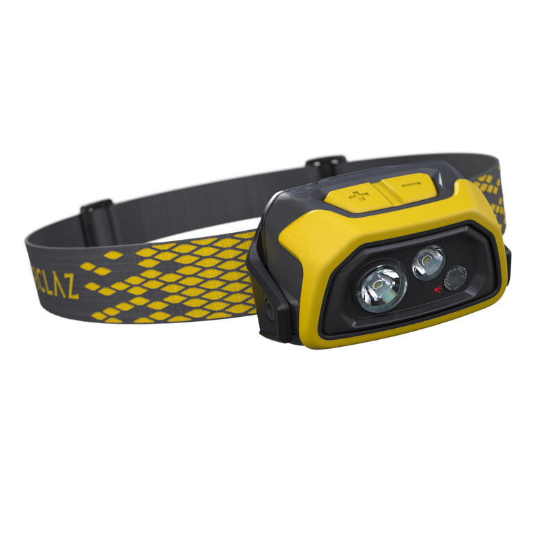 400 Lm登山健行USB頭燈TREK 900 - 黃色
