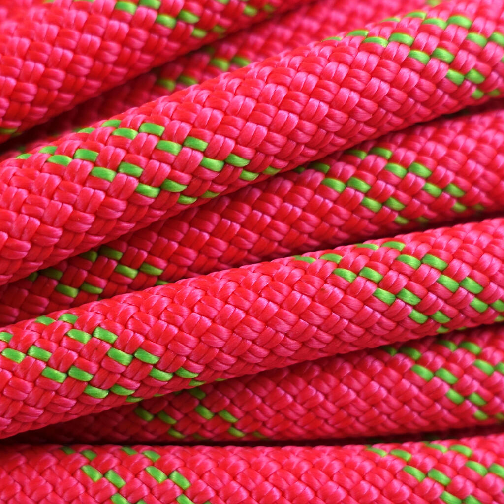 Halbseil Rappel Dry für Klettern und Bergsteigen 8,1 mm × 50 m rosa 