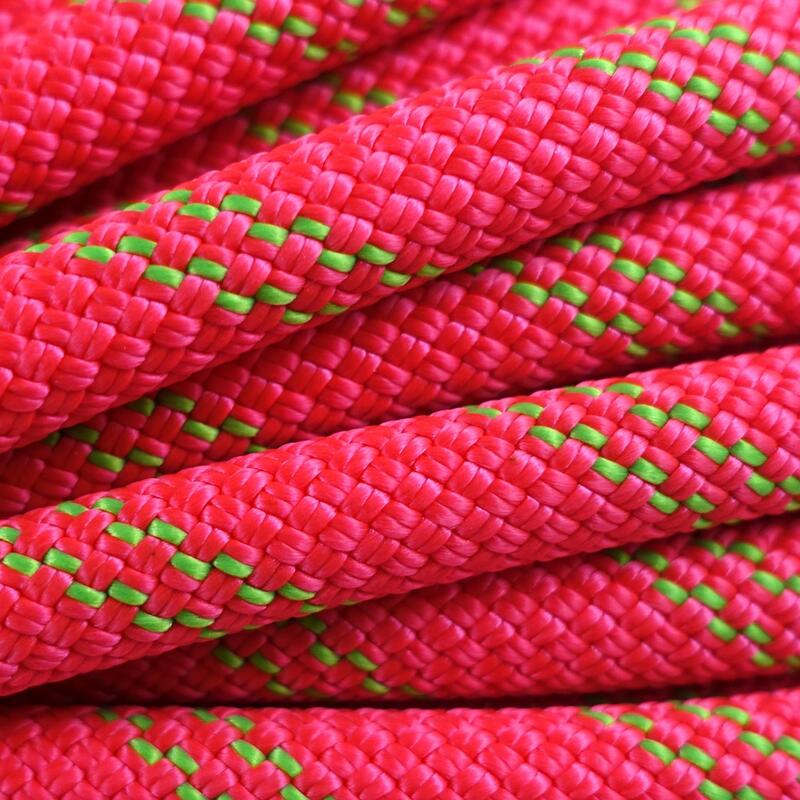 Dubbeltouw Dry voor klimmen & alpinisme 8,1 mm x 50 m roze - RAPPEL 8.1 Roze