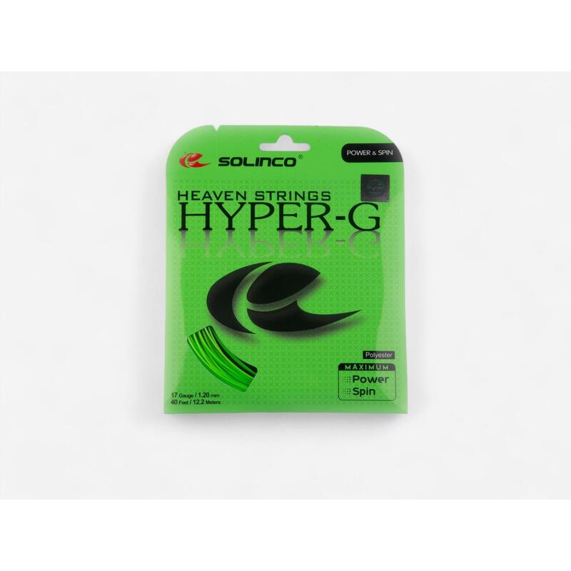 CORDA TENNIS MONOFILAMENTO HYPER-G 1,20mm VERDE