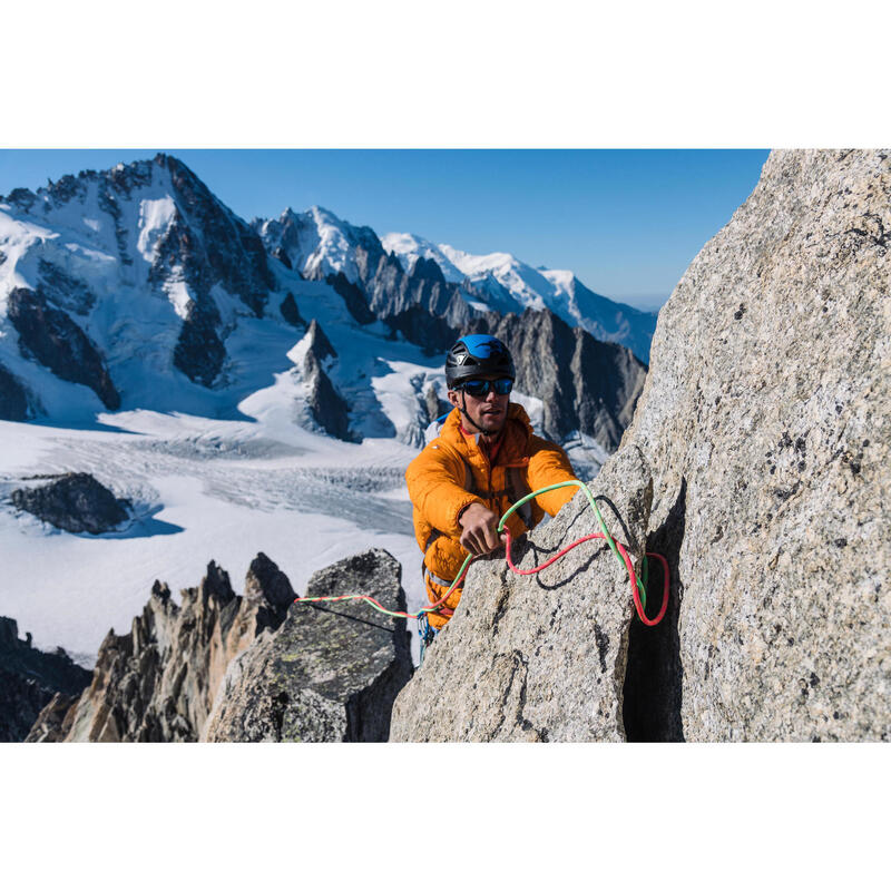 Dubbeltouw dry voor klimmen en alpinisme 8,1 mm x 50 m - Rappel 8,1 groen