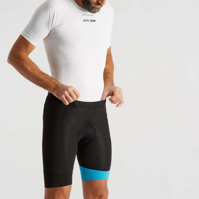 Pantaloncini Uomo RC 100 Neri TRIBAN - ABB BICI CORSA CICLOTUR TEMPO