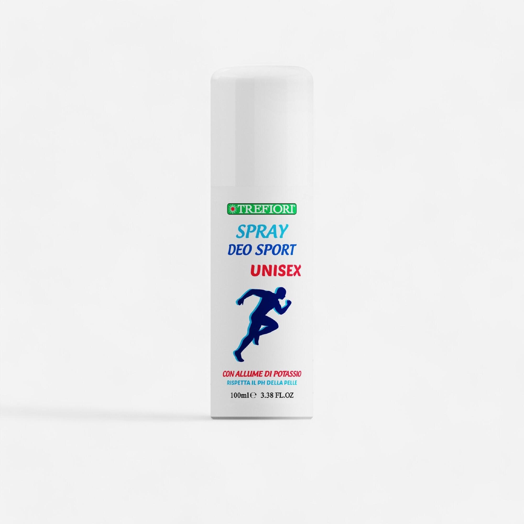 TREFIORI Deodorante spray unisex Deo sport 100 ml Trefiori
