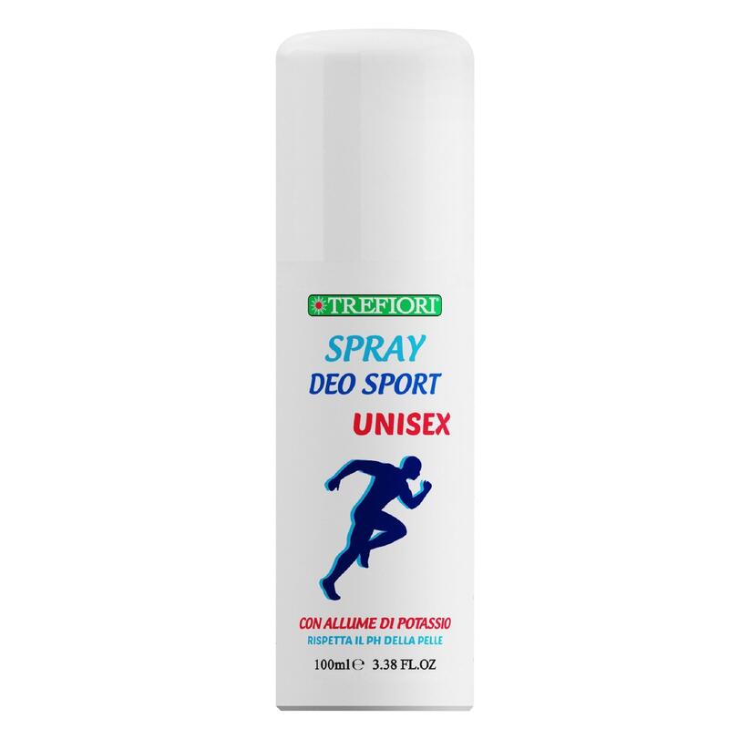 Deodorante spray unisex Deo sport 100 ml Trefiori