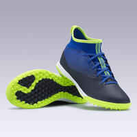 Botas de Fútbol Kipsta Agility 500 HG Turf niños azul negro