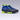 Agility 500 Mid MG Sole Kids' High-Top Football Boots - Indigo Blue & Black