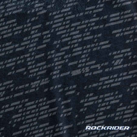 Dviratininko kaklo mova „RoadR 100“, juoda / pilka