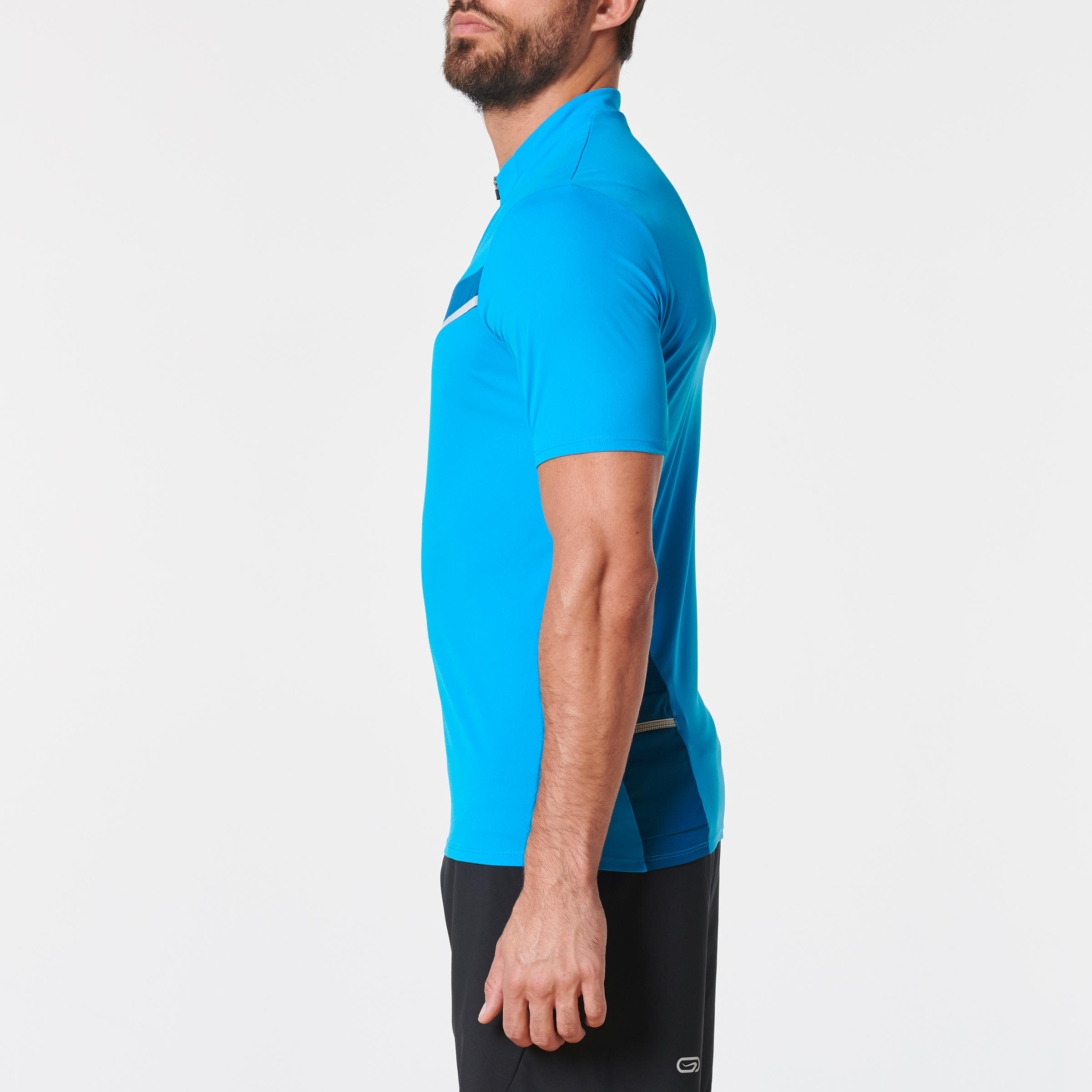 Men's Trail Running Short-Sleeved T-shirt - Blue/Turquoise 4/11