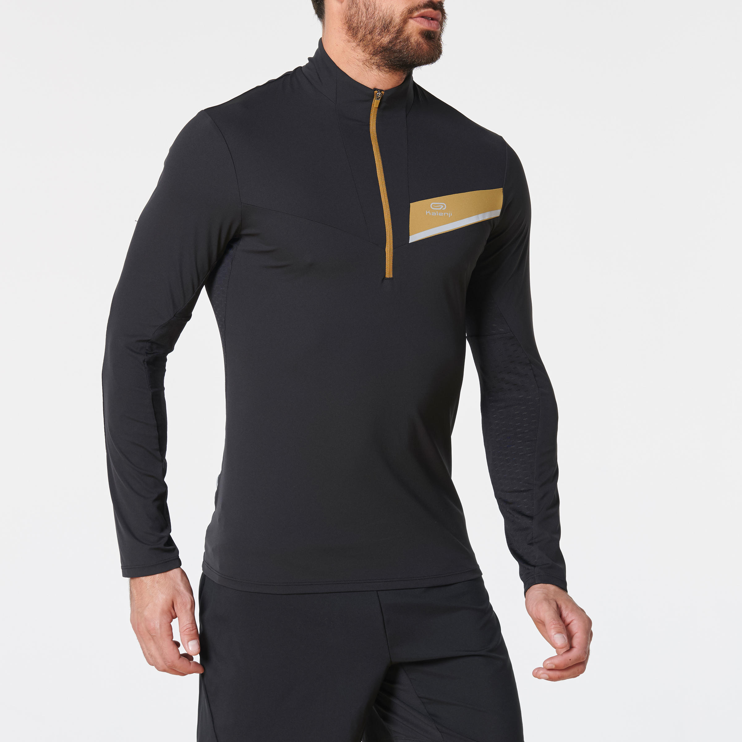 TRAIL RUNNING LONG-SLEEVED ZIP JERSEY 