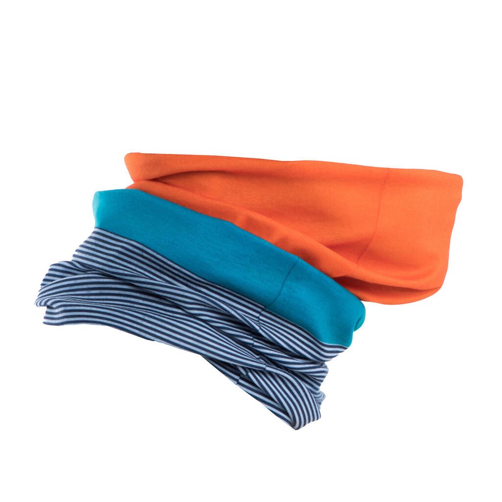 Cycling Neck Warmer RoadR 100 - Blue/Mint