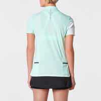 Women's Short-Sleeved Trail Running T-shirt - Pastel mint green