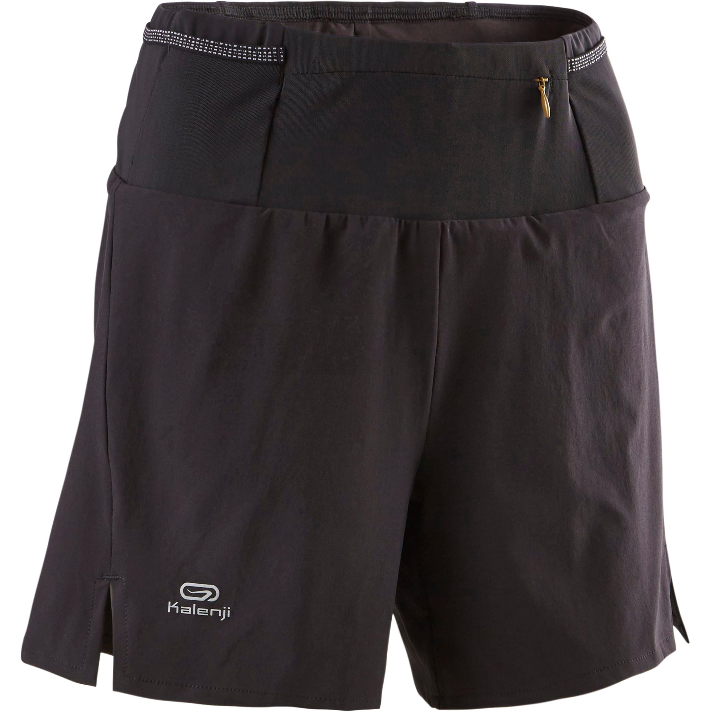 Sur Sentier Course Short Noir Ample Femme IvmgYbfy76