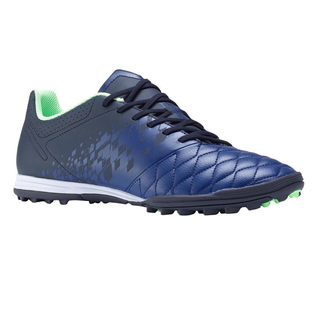 Agility 500 hg ποδοσφαιρικά παπούτσια ενηλίκων σκληρό έδαφος - μπλε/πράσινα