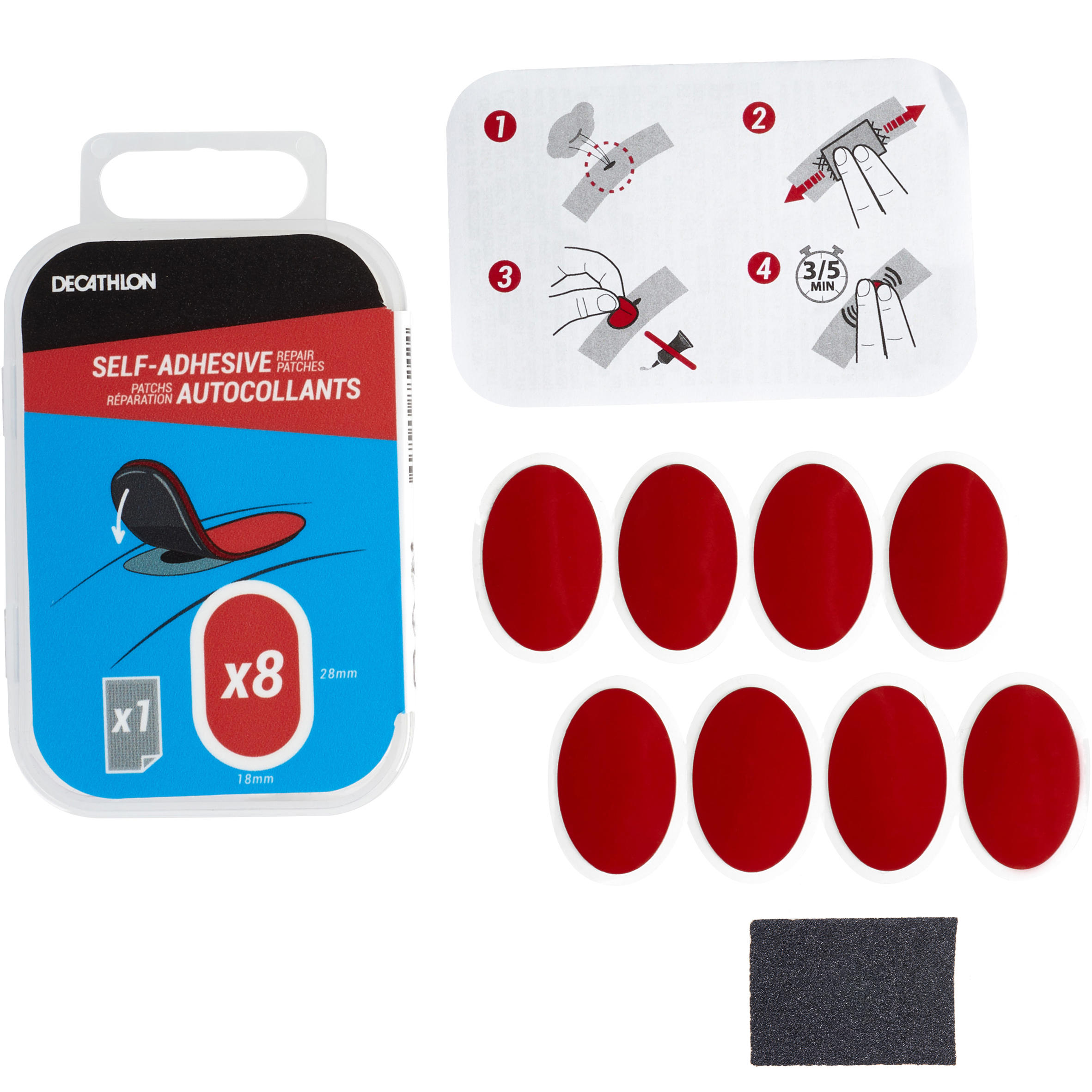 INNER TUBE REPAIR STICKER KIT