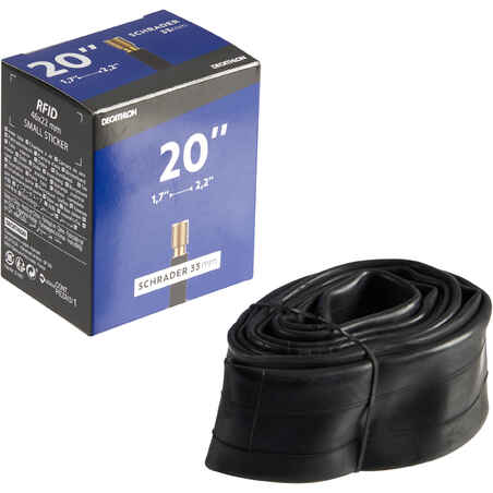 20x1.7-2.2 Bike Inner Tube - Schrader