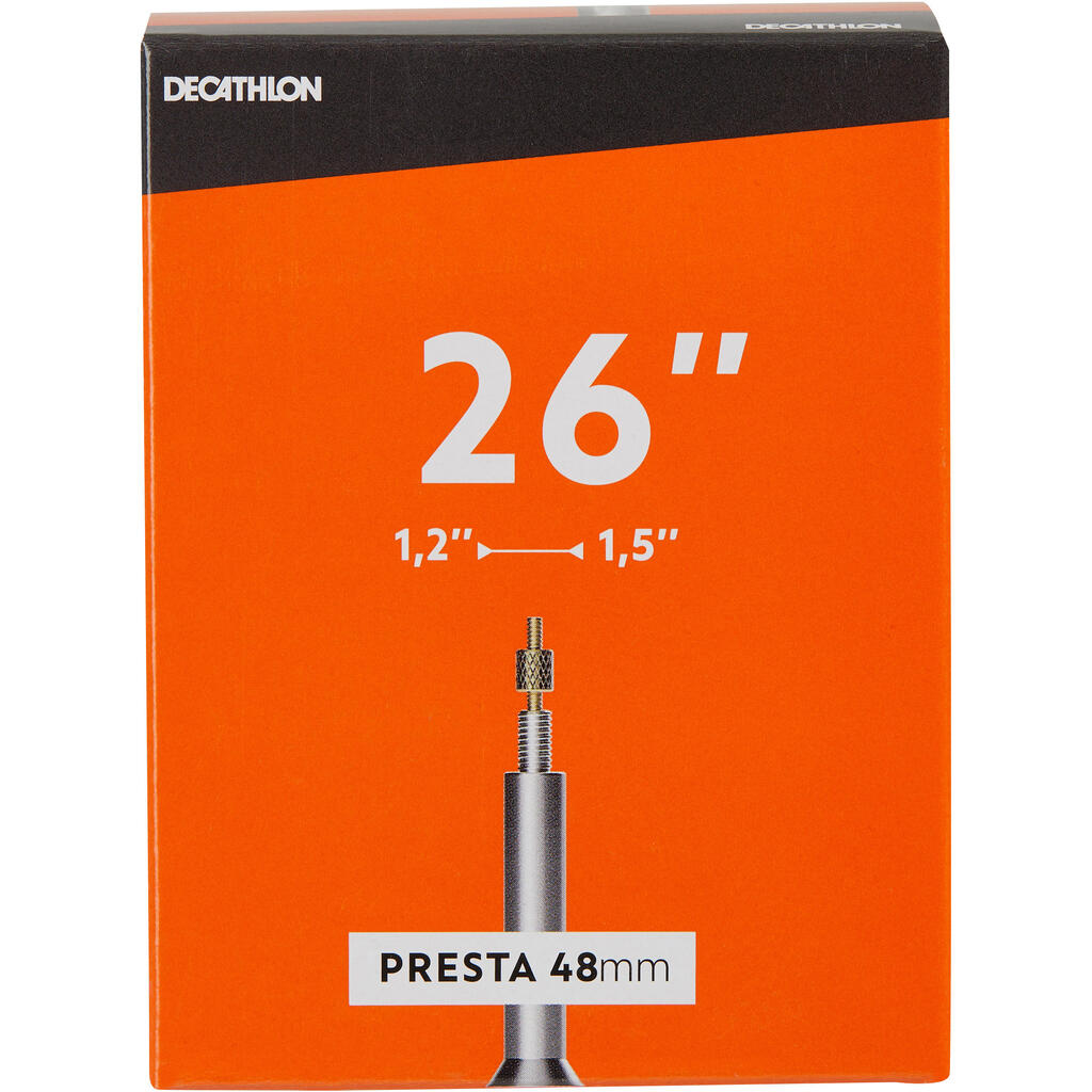 Unutrašnja guma sa Presta ventilom od 48 mm (26 x 1,2/1,5)