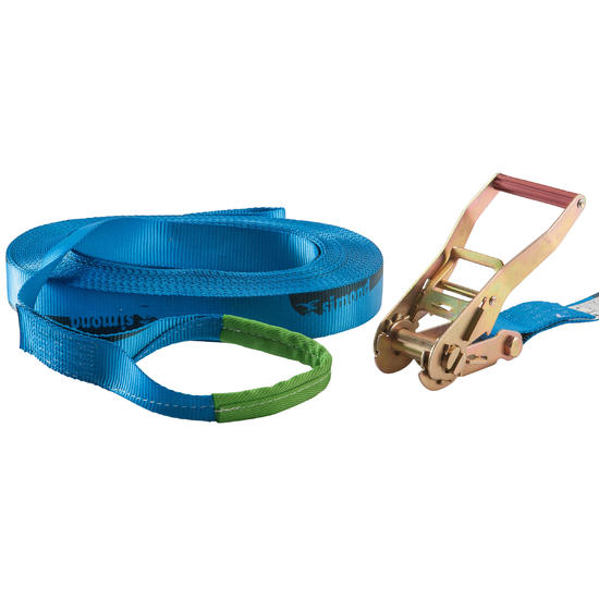 Slackline 25 meter blauw
