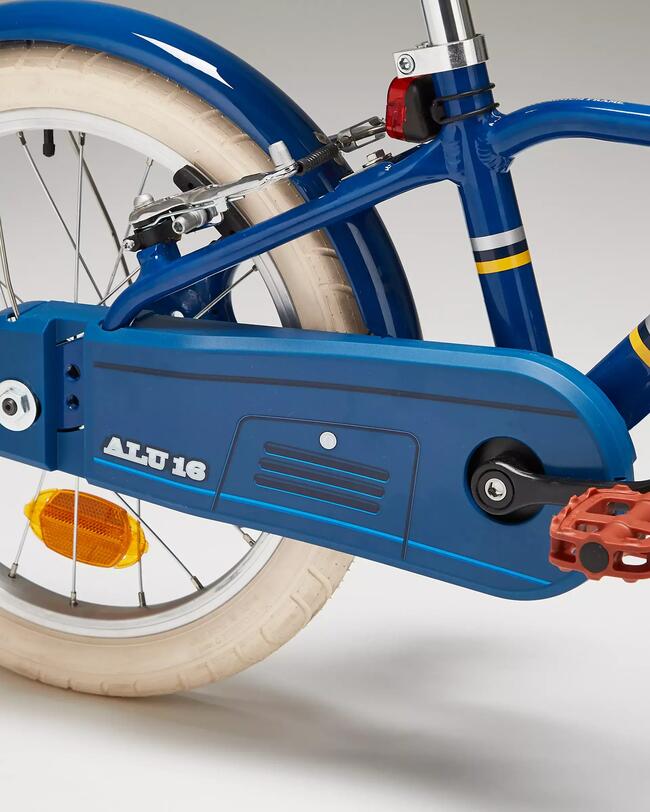 BICICLETA URBANA INFANTIL 900 DE 16 PULGADAS PARA NIÑOS DE 4 A 6 AÑOS - Azul
