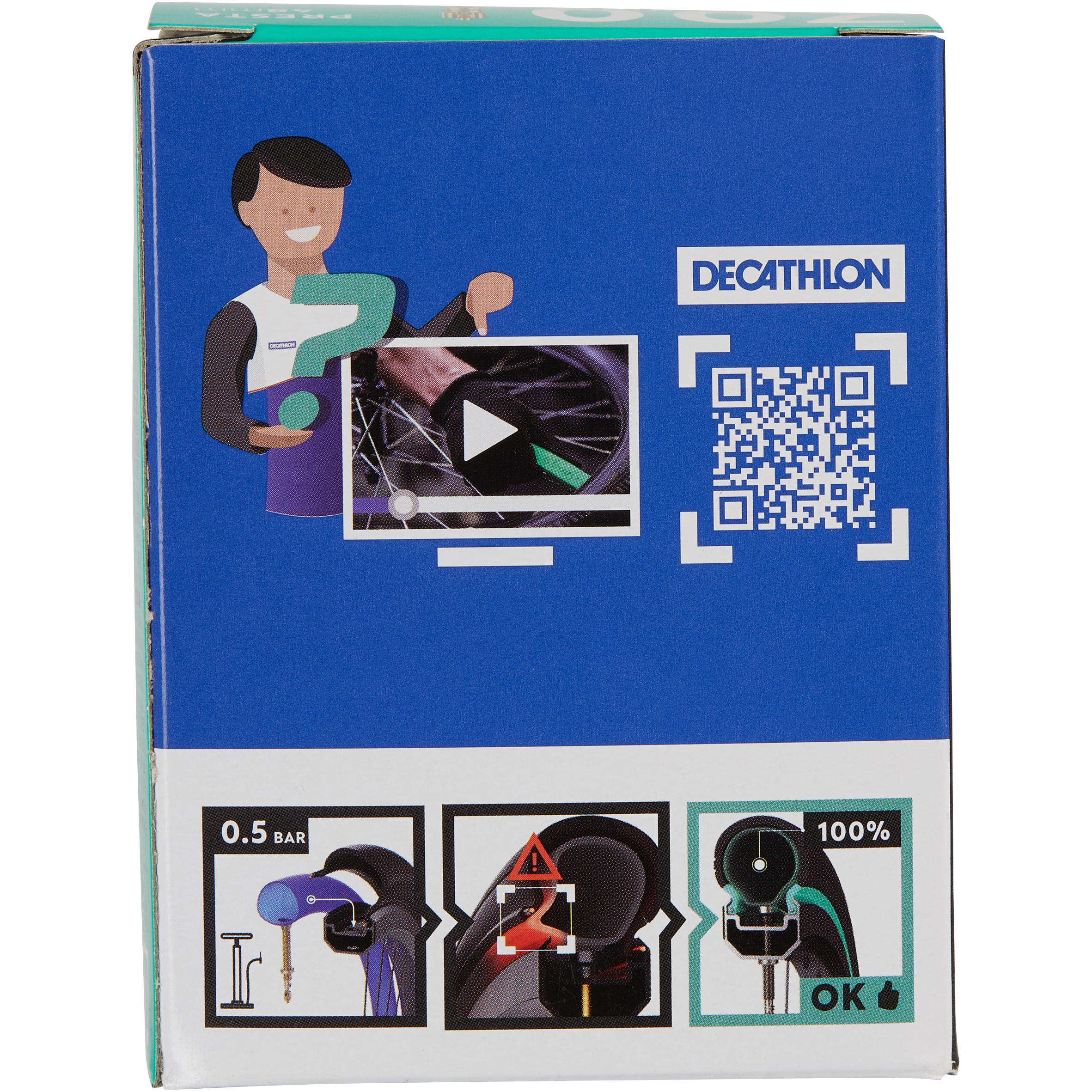 700x35/45 48 mm Presta Inner Tube