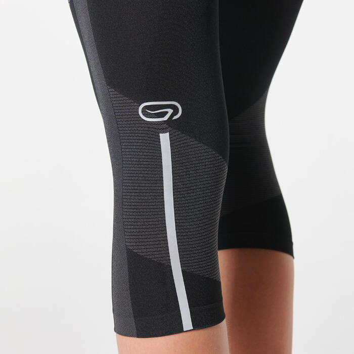 CORSAIRE RUNNING FEMME KIPRUN SUPPORT NOIR Kiprun | Decathlon