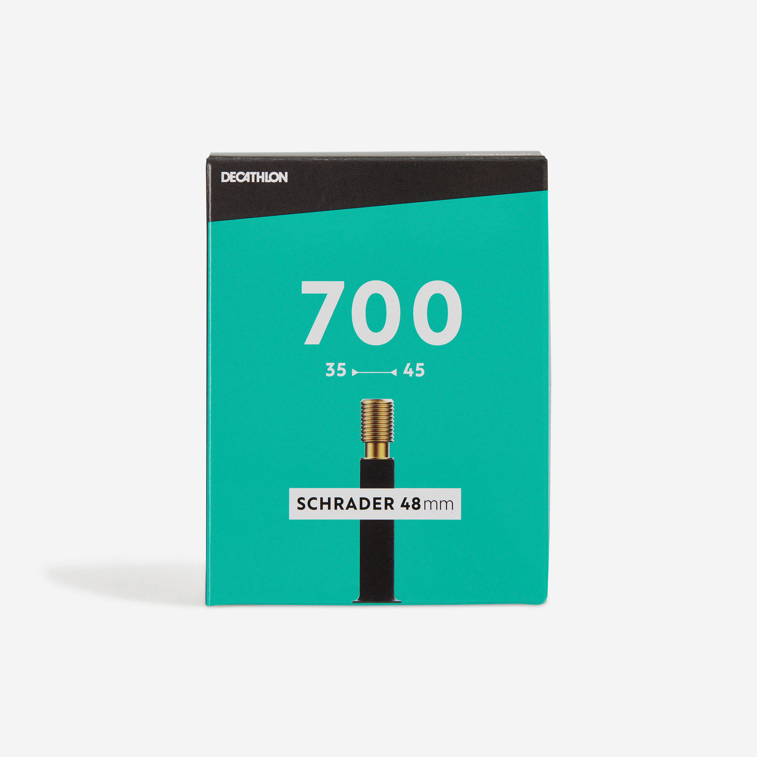 CHAMBRE A AIR 700X35 45 VALVE SCHRADER 48MM Decathlon