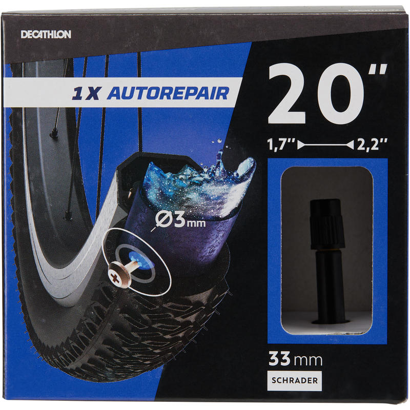 CHAMBRE AIR 20x1,7/2,2 SCHRADER AUTO-RÉPARANTE CHAMBRE AIR 20x1,7/2,2 SCHRADER AUTO-RÉPARANTE