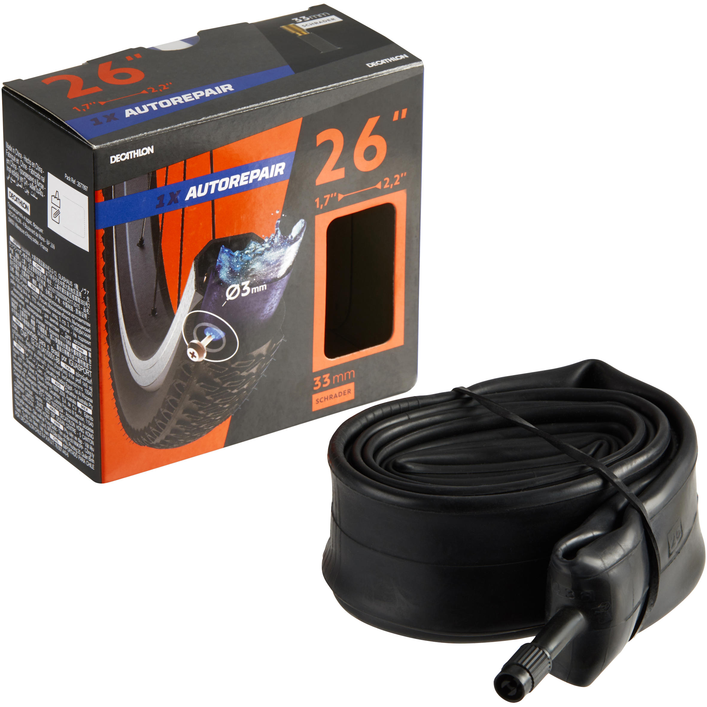 Chambre à air vtt 29 pouces anti crevaison decathlon new arrivals