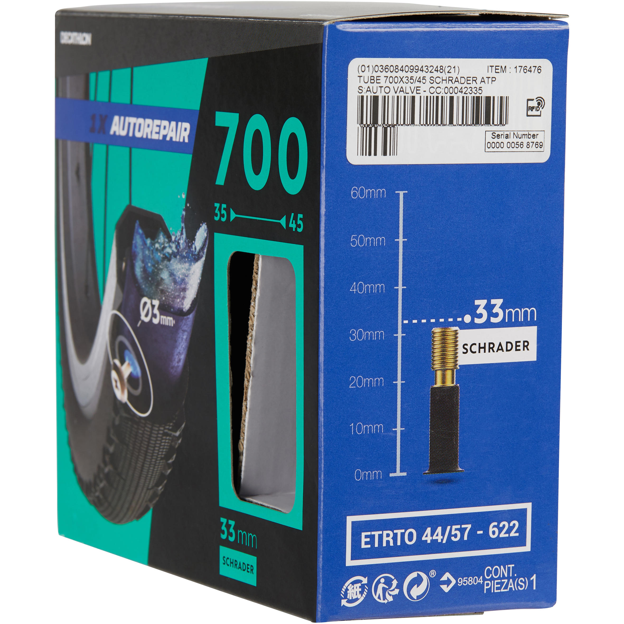 Chambre A Air Decathlon 700 Chambre A Air 700 38c Decathlon 2025