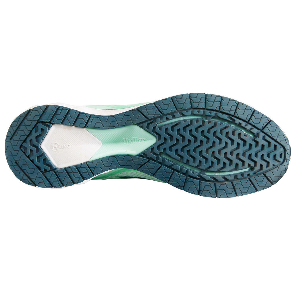 KALENJI KIPRUN FAST WOMEN'S RUNNING SHOES GREEN