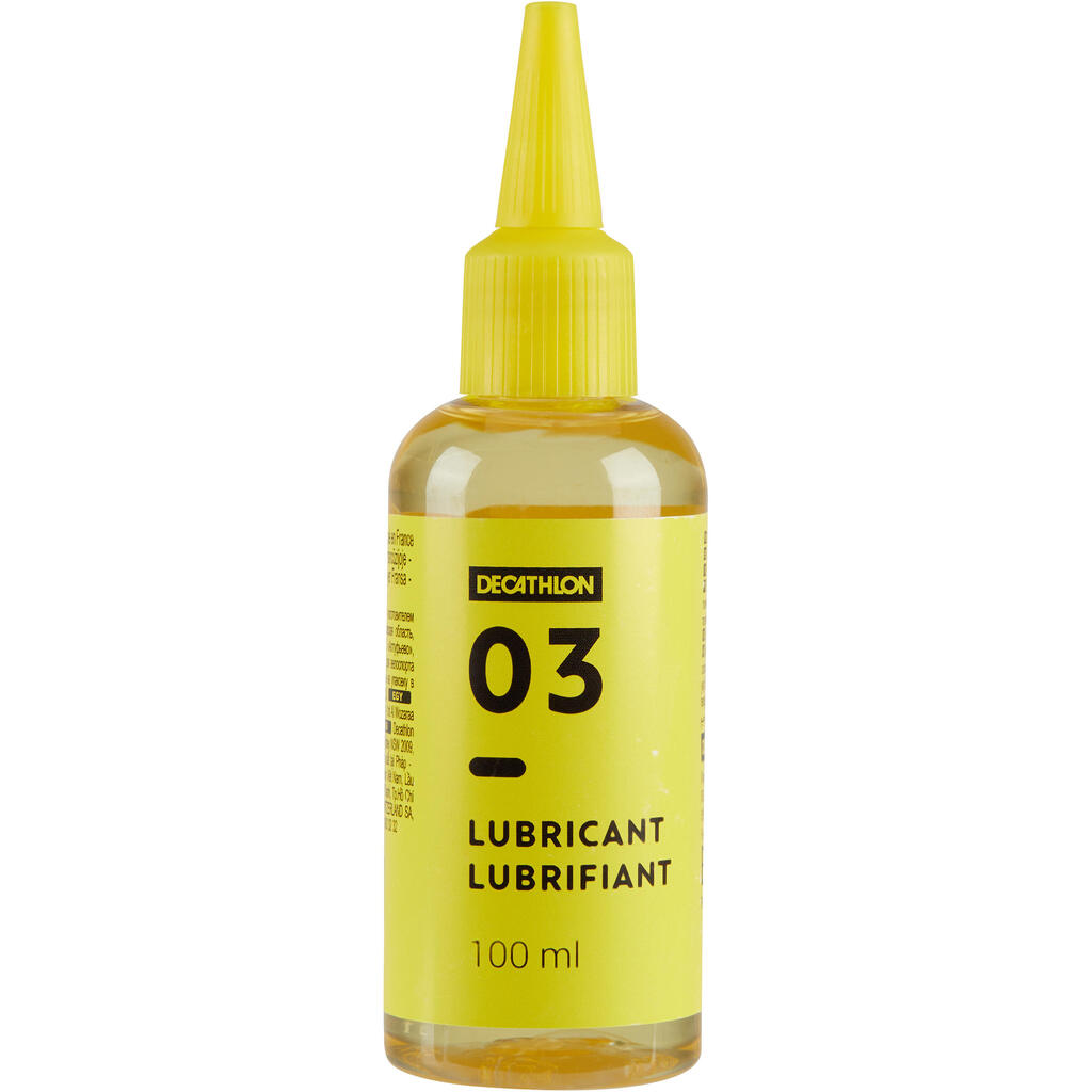 Velosipēdu eļļa sausam laikam, 100 ml