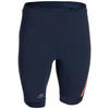 Korte atletiekbroek Kiprun heren blauw/rood