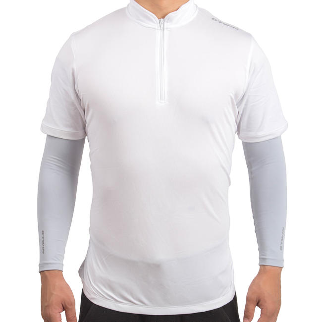 100 Cycling Summer Arm Sleeves Grey