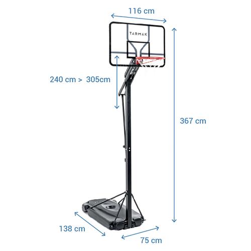 Panier De Basket Enfant Adulte B700 Reglable Pour Les Clubs Et Collectivites Decathlon Pro