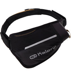 TRAIL RUNNING FLASK HOLDER WAISTBAND 500 ML - BLACK/BRONZE